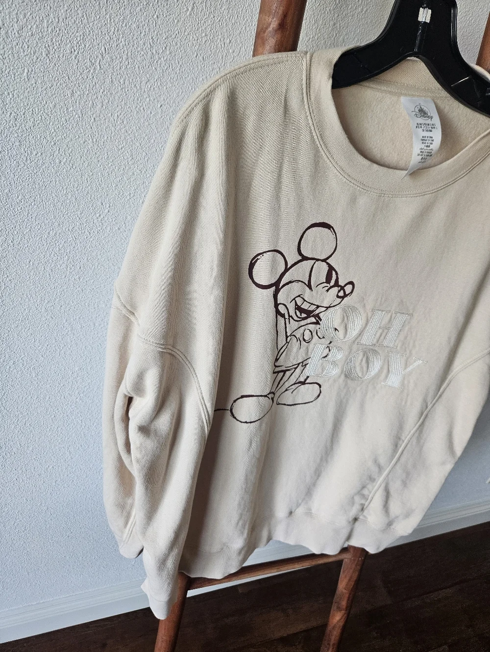 Mickey Mouse ''Oh Boy'' Pullover Sweater - Picture 7 of 12